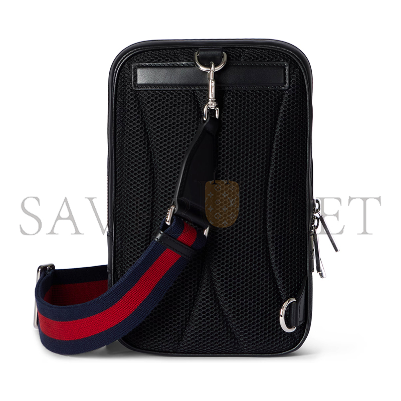 GUCCI GG BLACK SMALL SLINGBAG 822073 (27*17*6cm)